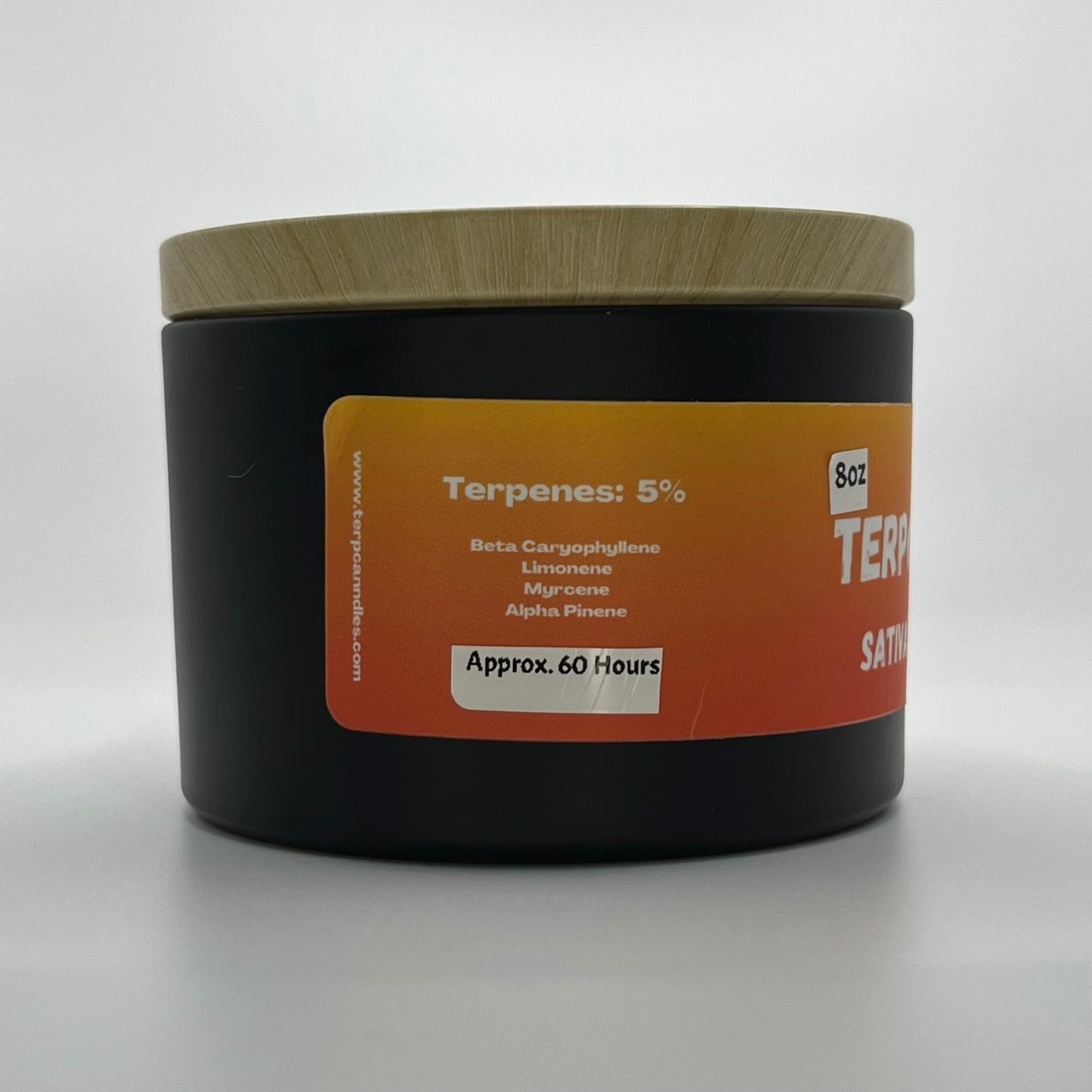 Lemon Berry 8oz Terpene Candle / Sativa