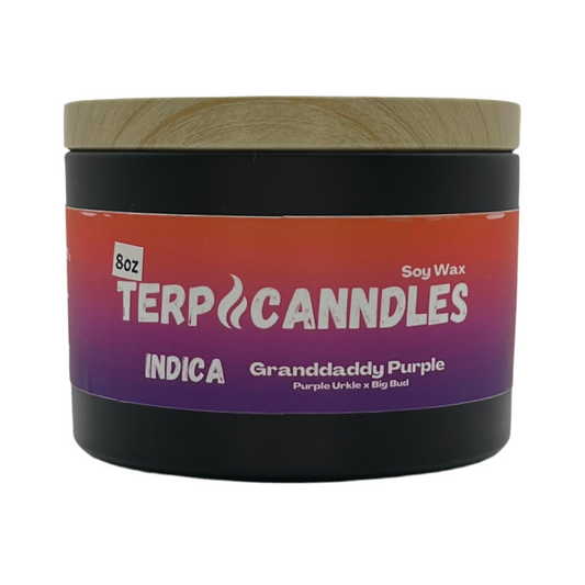 Granddaddy Purple 8oz Terpene Candle / Indica