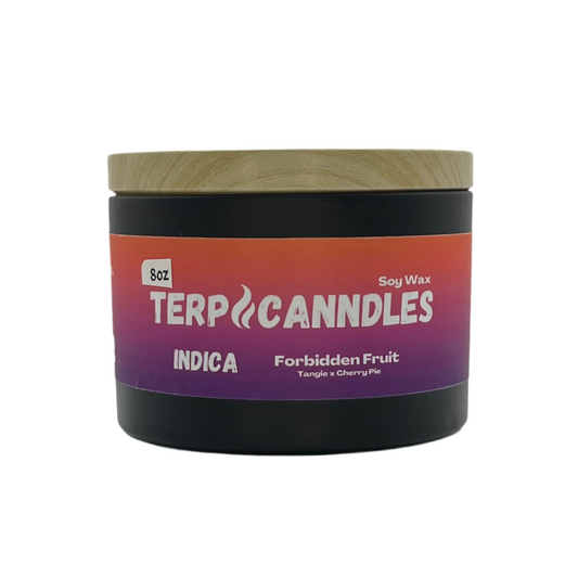 Forbidden Fruit 8oz Terpene Candle / Indica