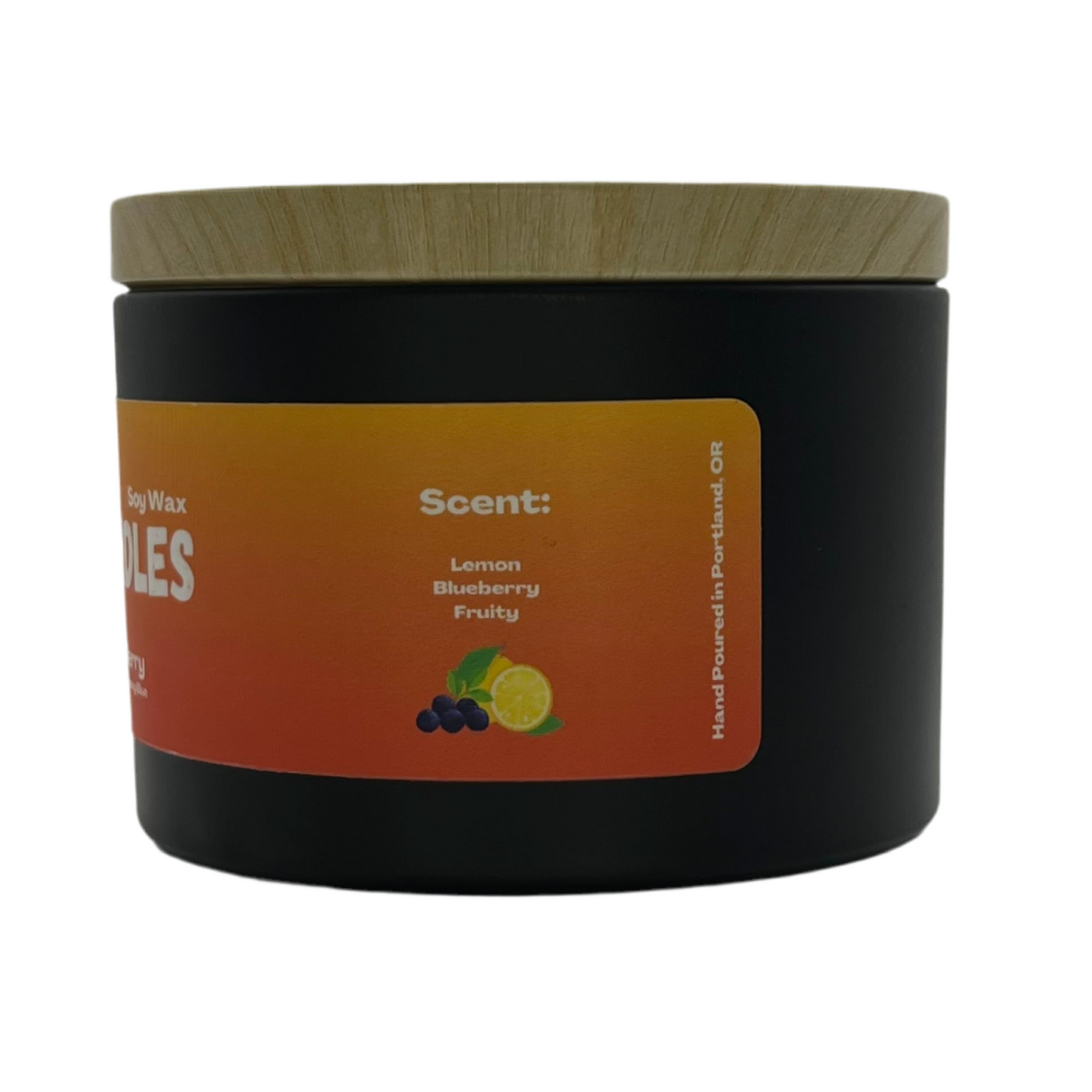 Lemon Berry 8oz Terpene Candle / Sativa