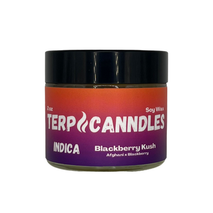 Blackberry Kush 2oz Terpene Candle / Indica