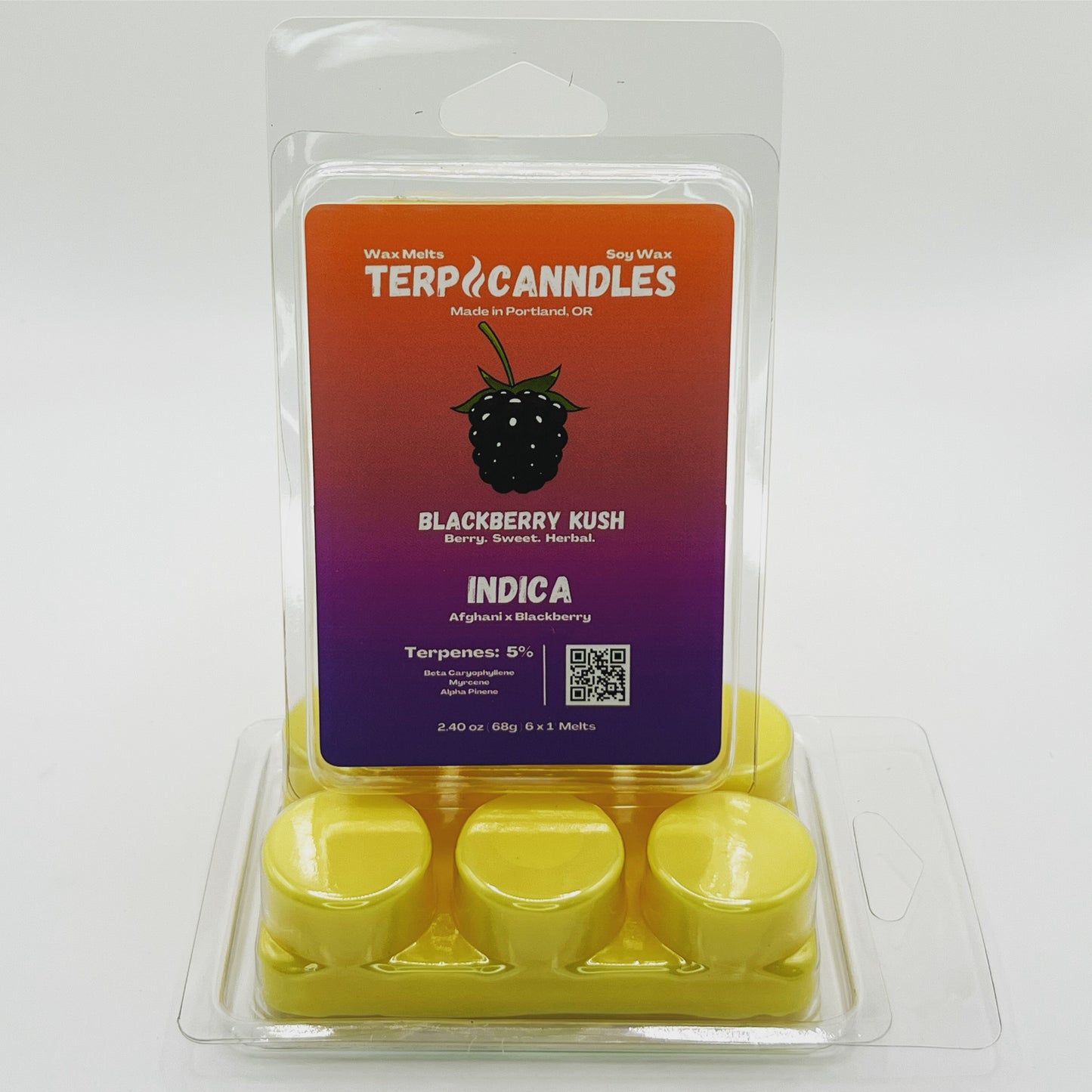 Blackberry Kush Wax Melts 2.40 oz / Indica