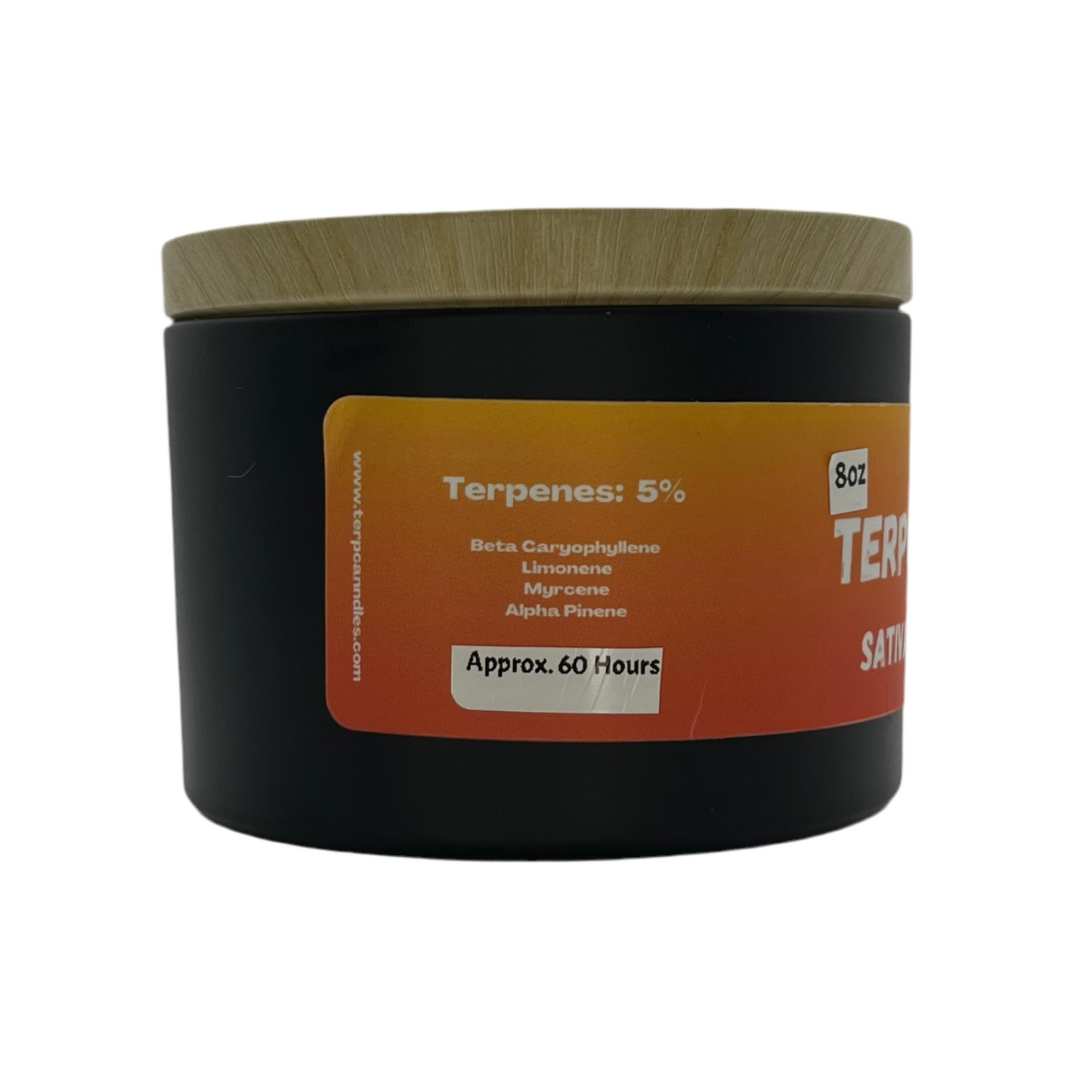 Lemon Berry 8oz Terpene Candle / Sativa