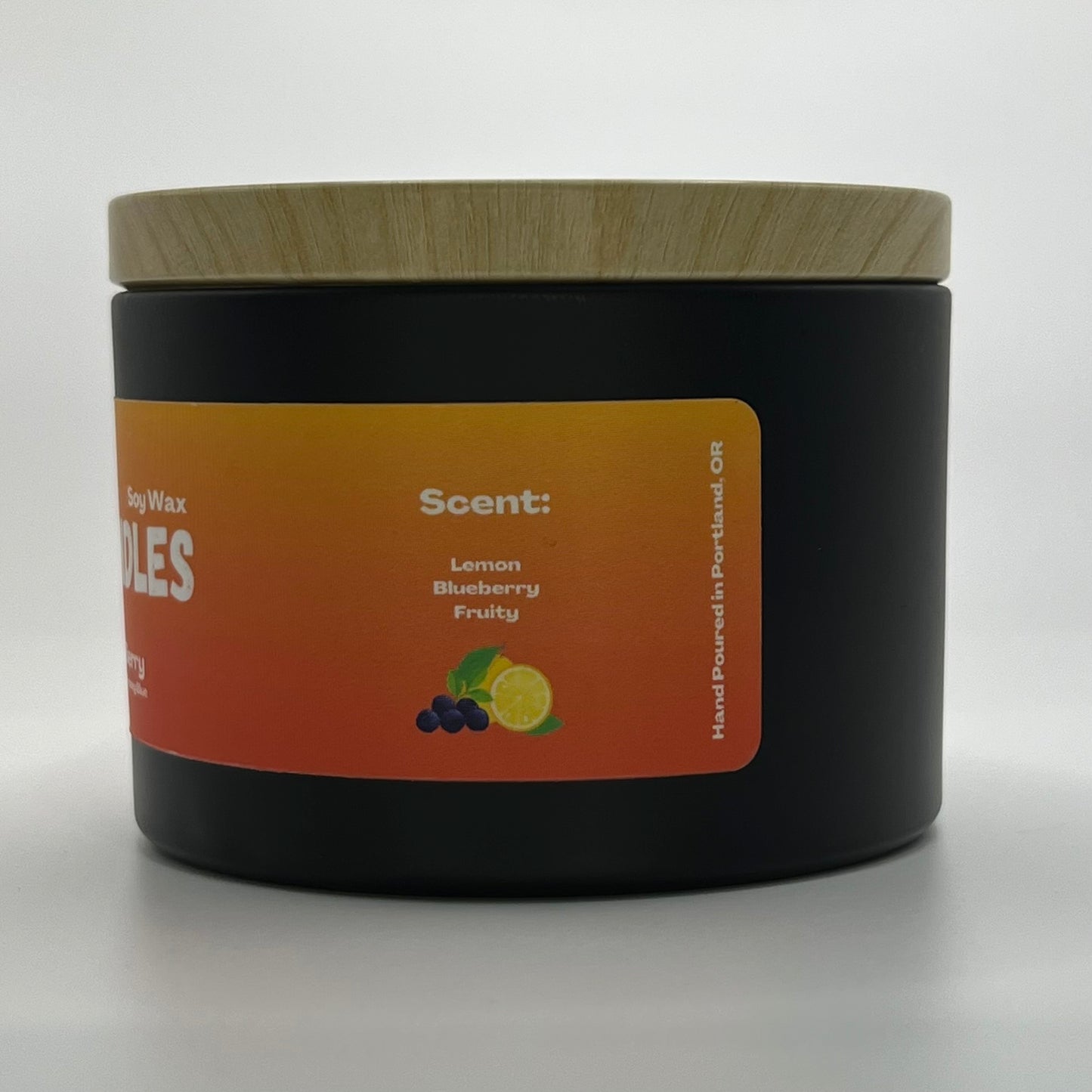 Lemon Berry 8oz Terpene Candle / Sativa