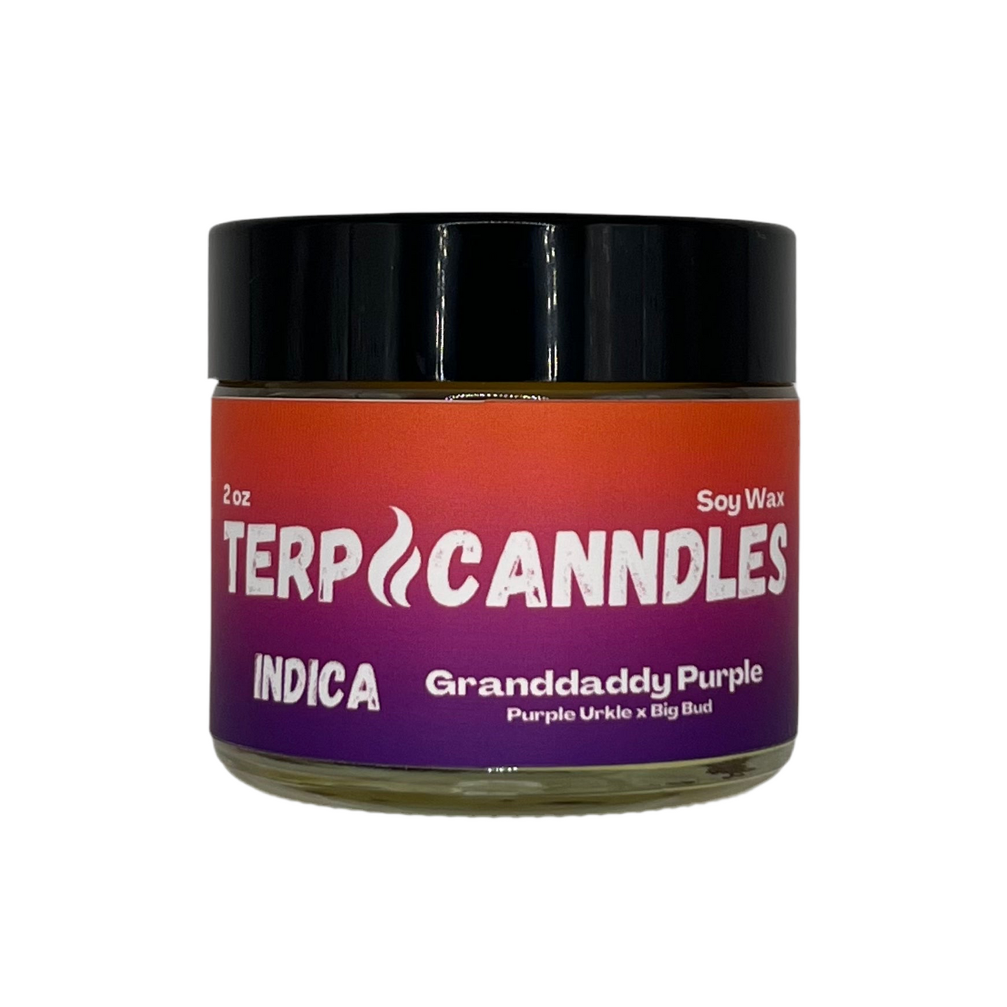 Granddaddy Purple 2oz Terpene Candle / Indica