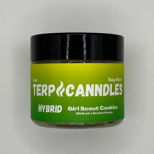 Girl Scout Cookies 2oz Terpene Candle / Hybrid