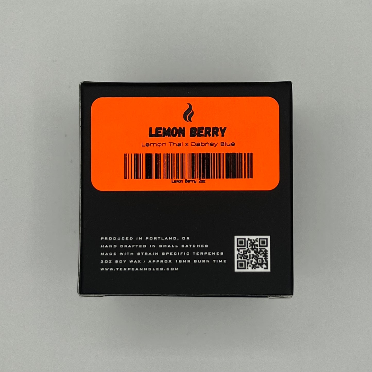 Lemon Berry 2oz Terpene Candle / Sativa