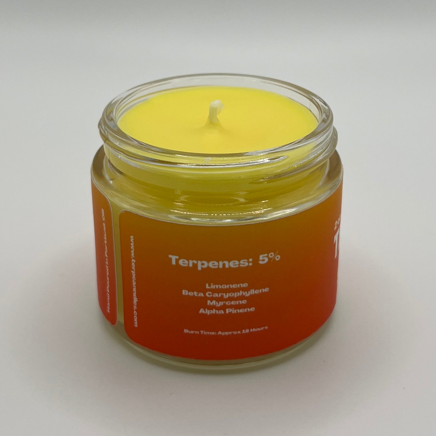 Strawberry Cough 2oz Terpene Candle / Sativa