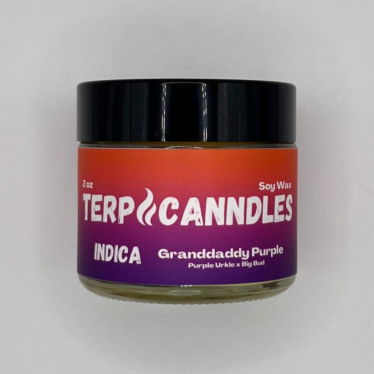 Granddaddy Purple 2oz Terpene Candle / Indica